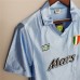 Napoli 90/91 Home Blue Soccer Jersey